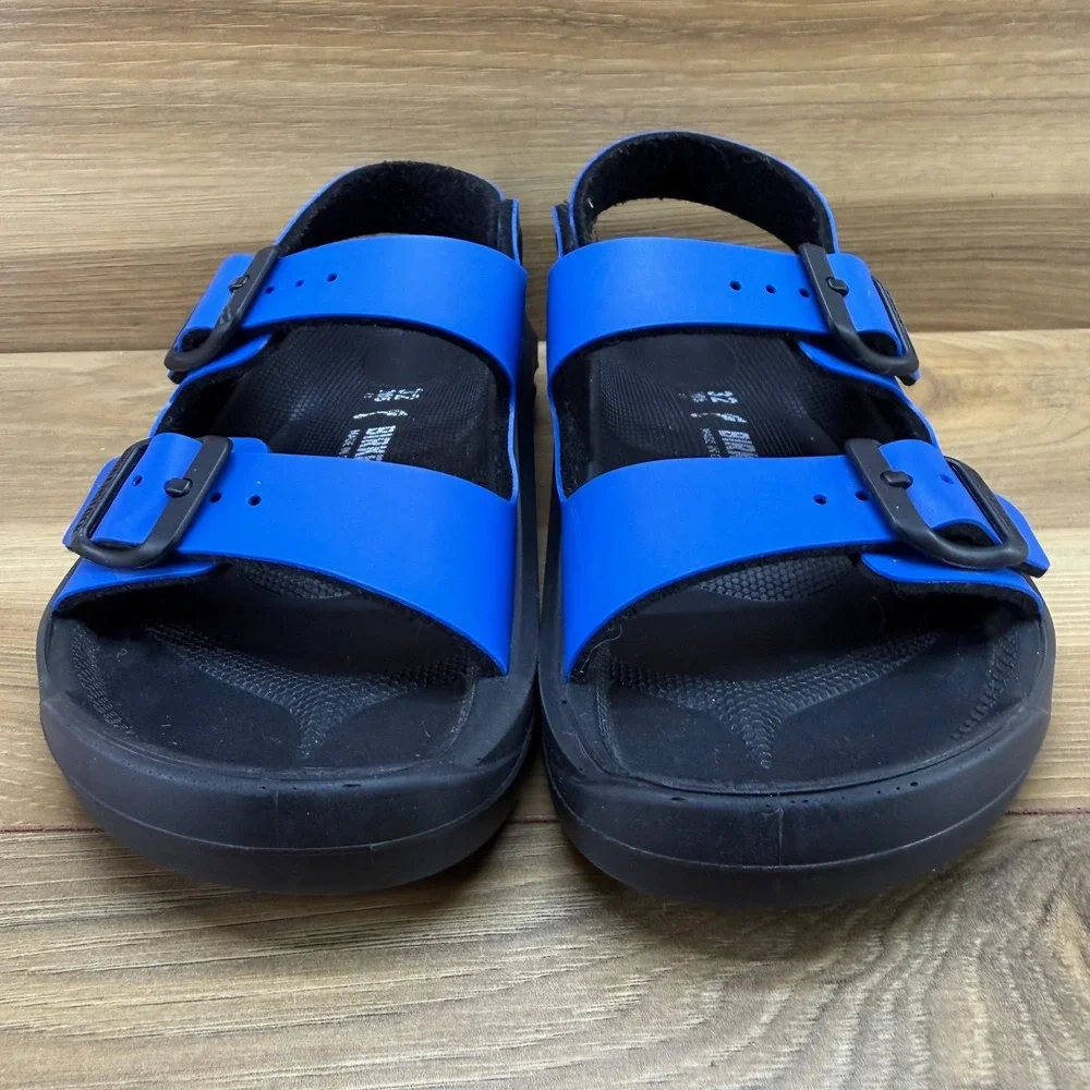 Birkenstock Mogami Milano Sandals Kids Boys 1 EU 32 Blue Casual Summer Travel